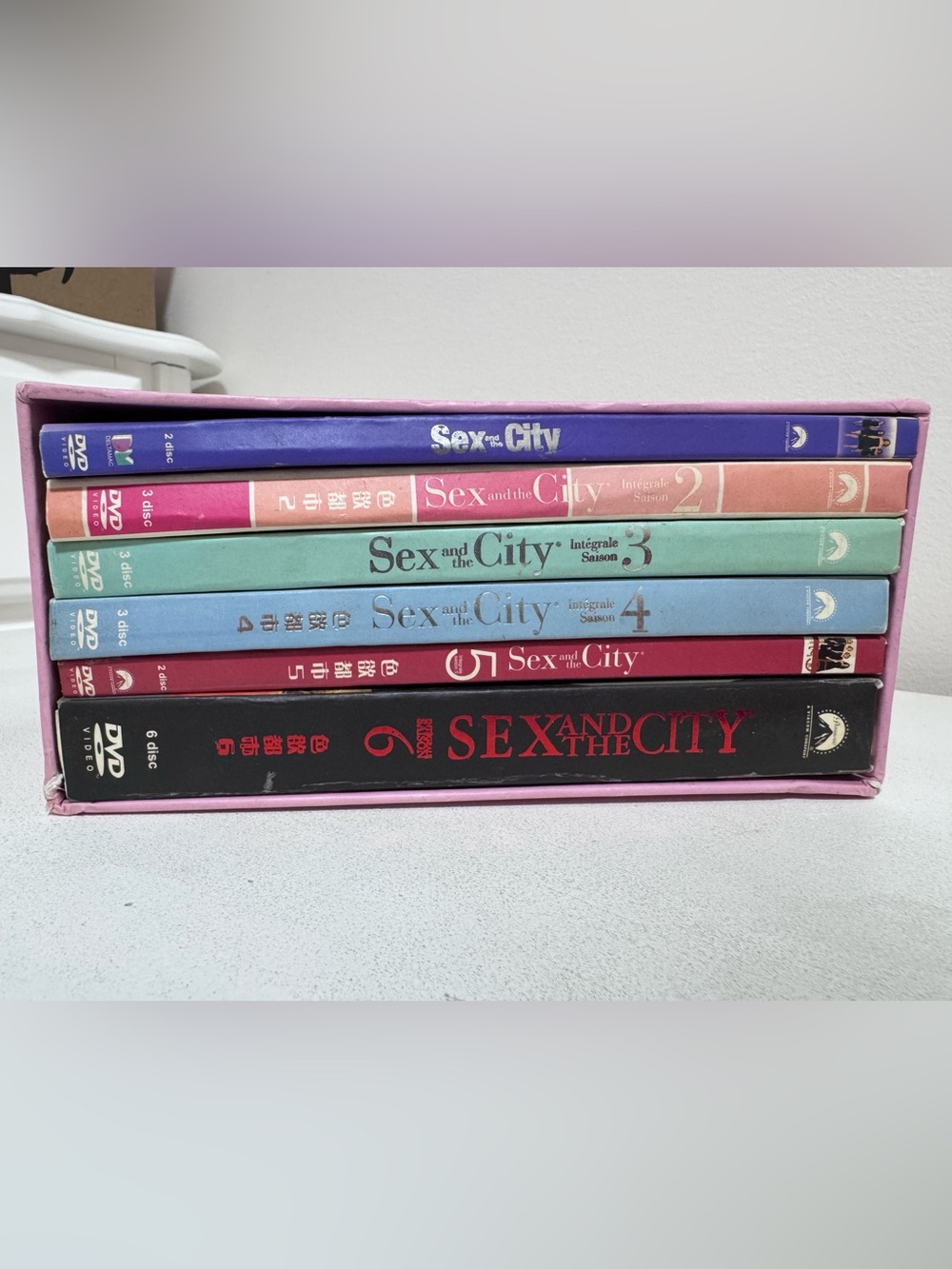 Sex and the City: The Complete Series DVD Box Set (1-6, L'intégrale Collection)